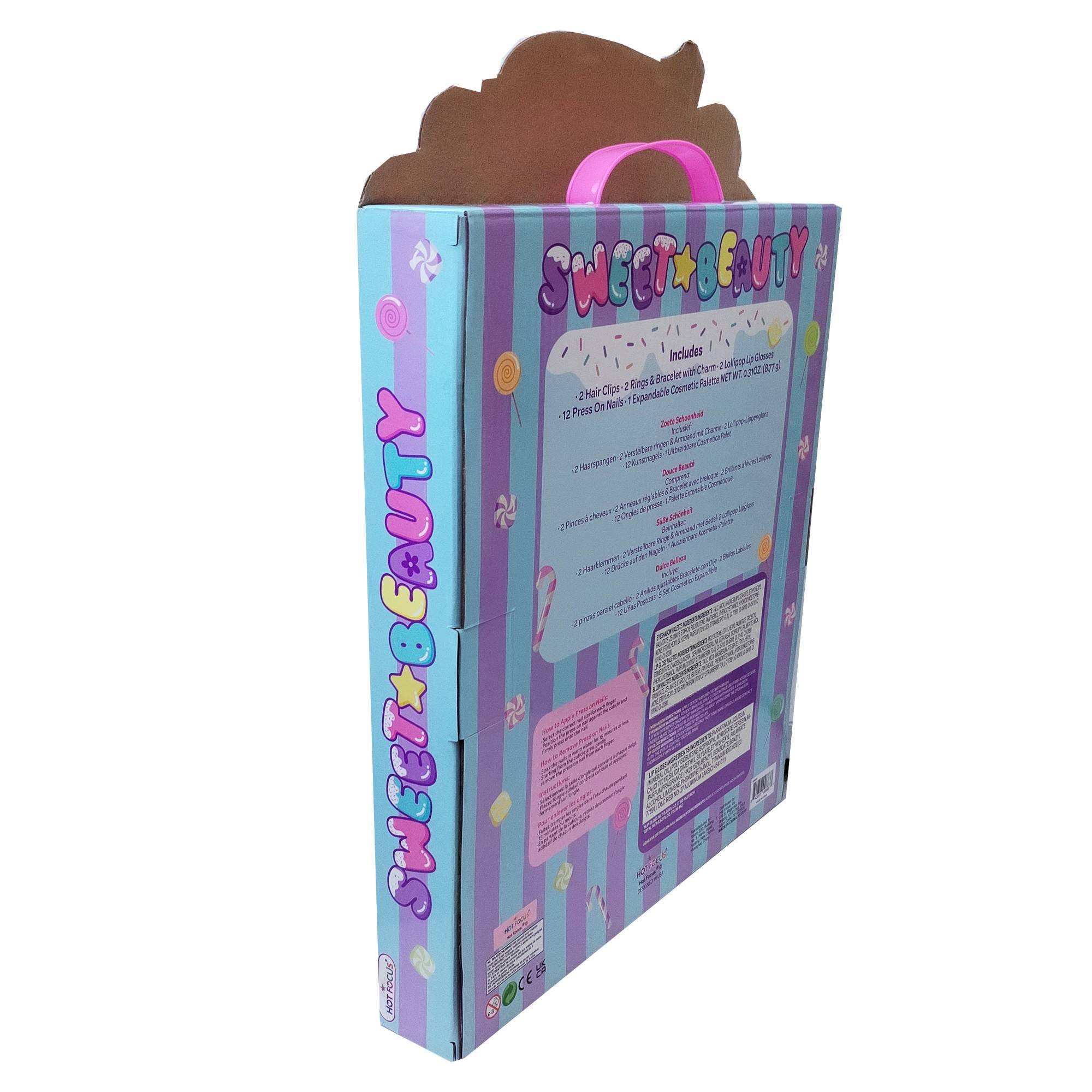 Hot Focus Sweet Beauty Sweets Cosmetic Set Sw Washable Non Toxic Makeup Set