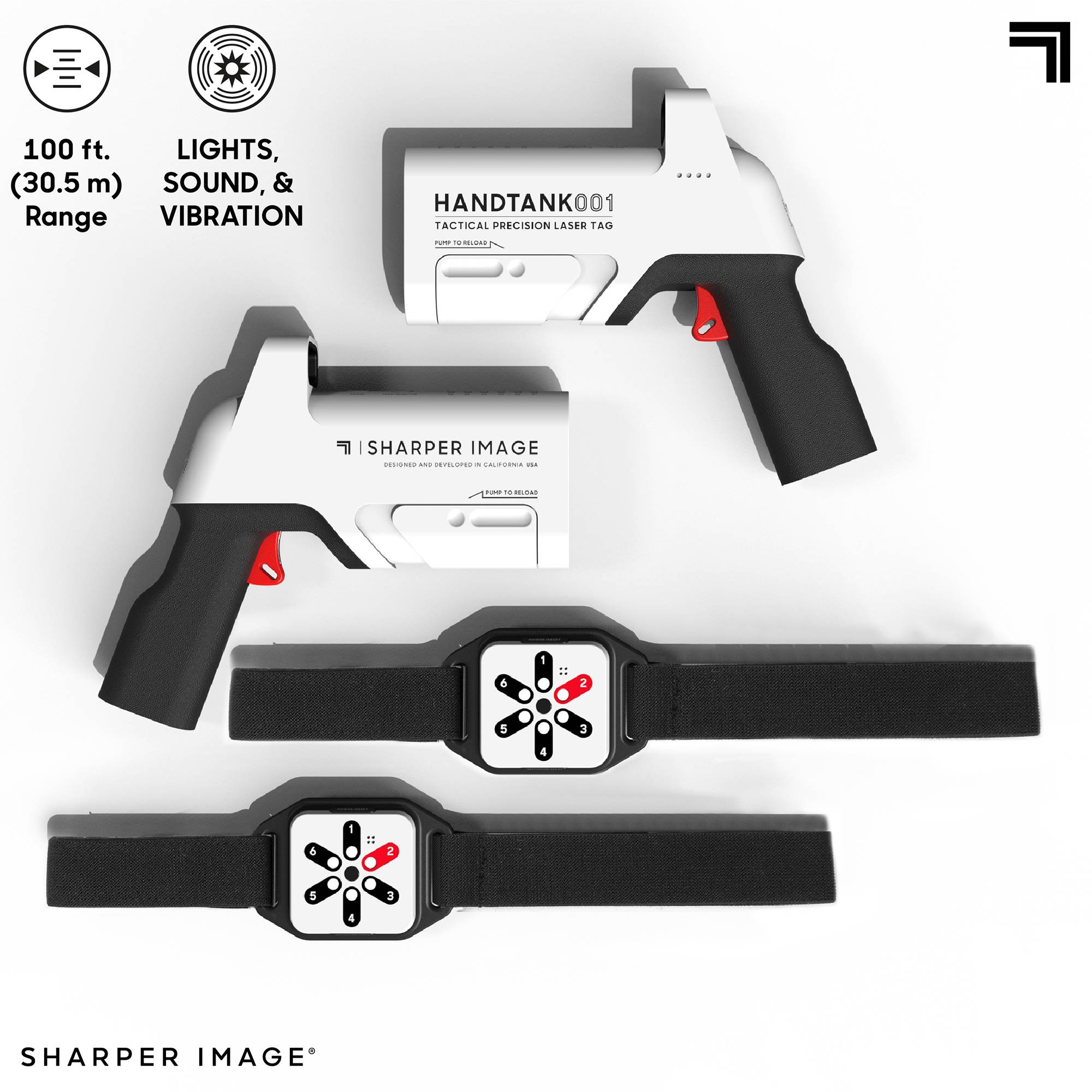 Sharper Image Laser Tag Handtank Battle Pack (1214006271) 2