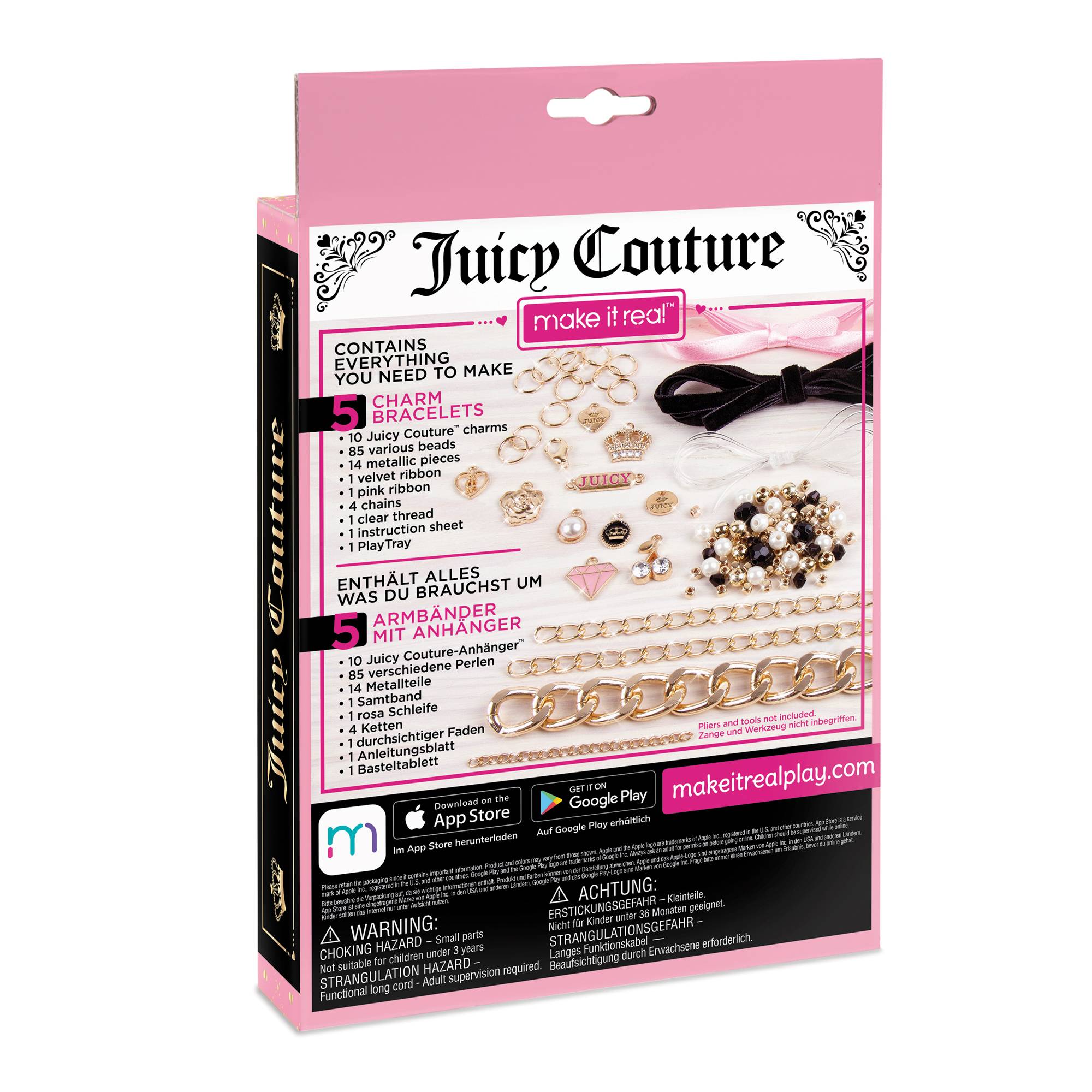 Make It Real Mini Juicy Couture Chains and Charms (4431