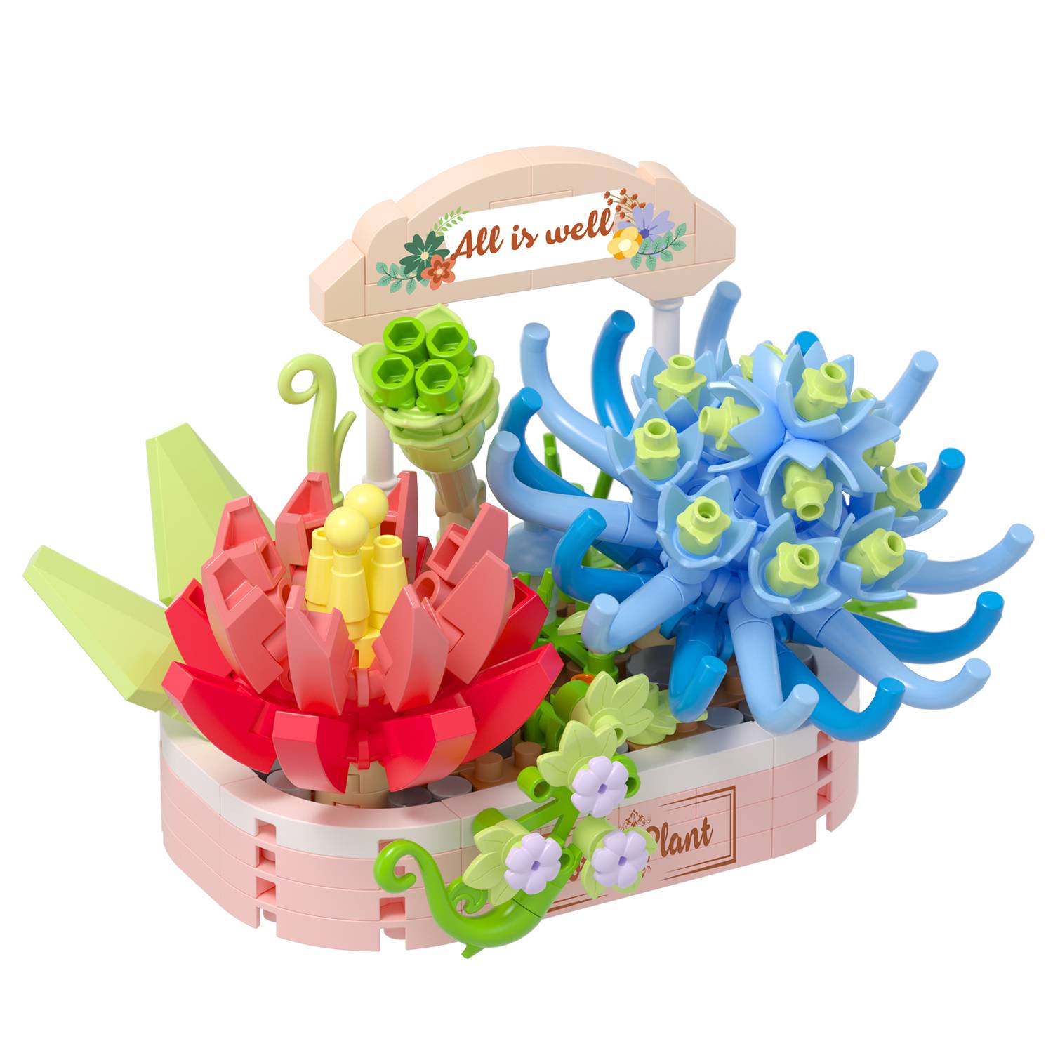 KOCO Preserved Fresh Flower Jasmine 271pcs (KC02088) Micro Mini