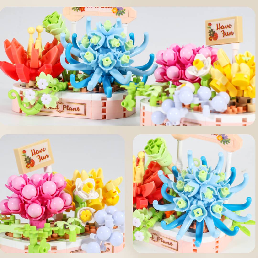 KOCO Preserved Fresh Flower Jasmine 271pcs (KC02088) Micro Mini