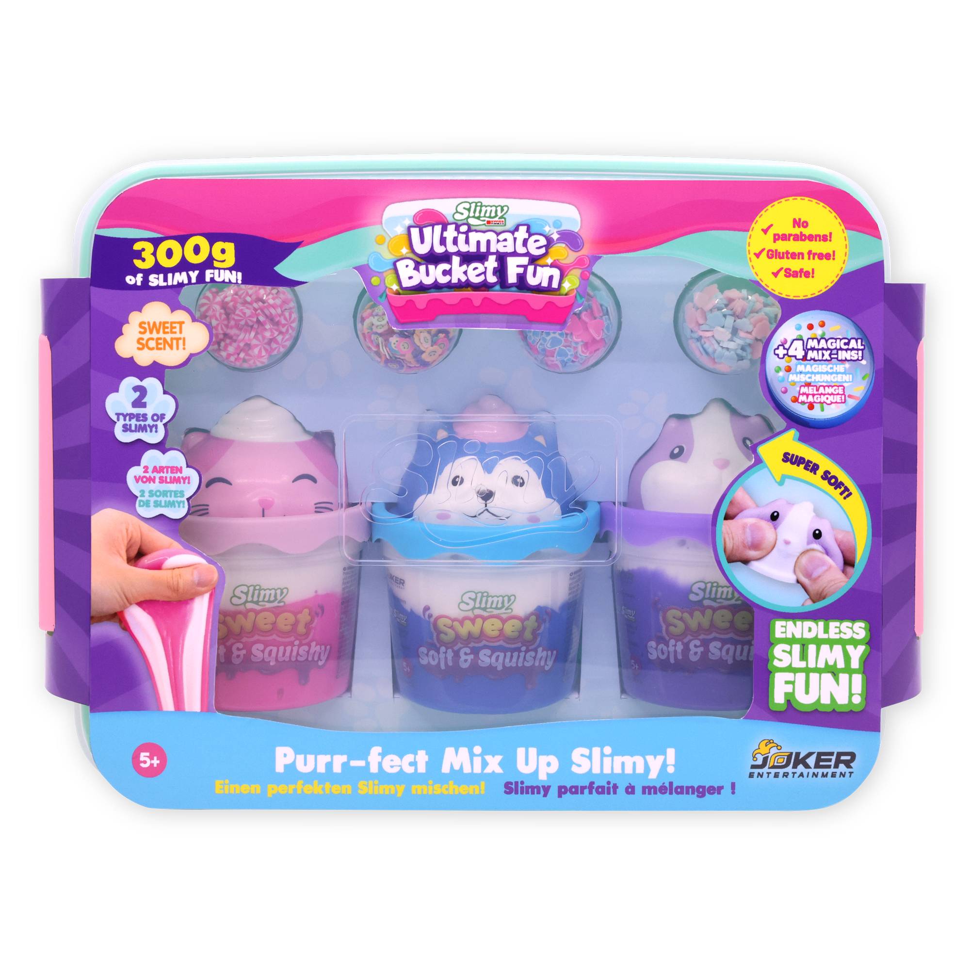 Slimy Bucket Fun Soft N Squishy Gift Set Slime Assortment