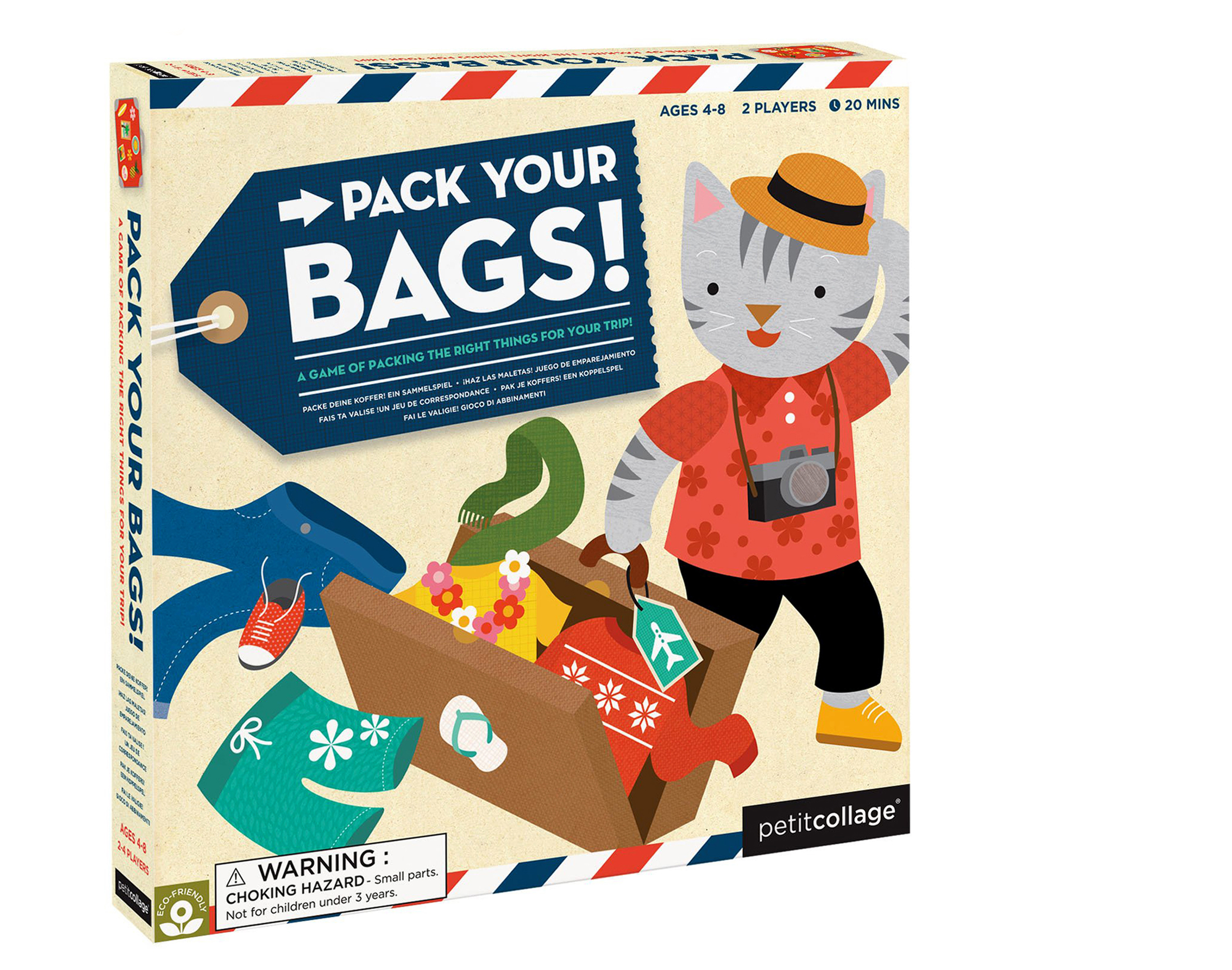 Petit Collage PGPack Your Bags! Board Game (PTC237)